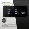 Braun BC16BEU Digital Alarm Clock with LCD Display, Snooze Button,