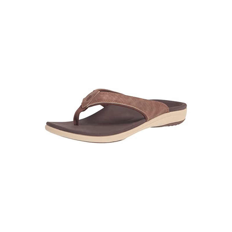 REVITALIGN Women's Yumi Metallic Orthotic Sandal Bronze 8 Wide