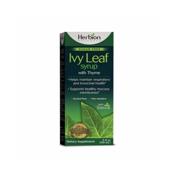 Ivy Leaf Cough Syrup with Thyme 5 Oz  by Herbion