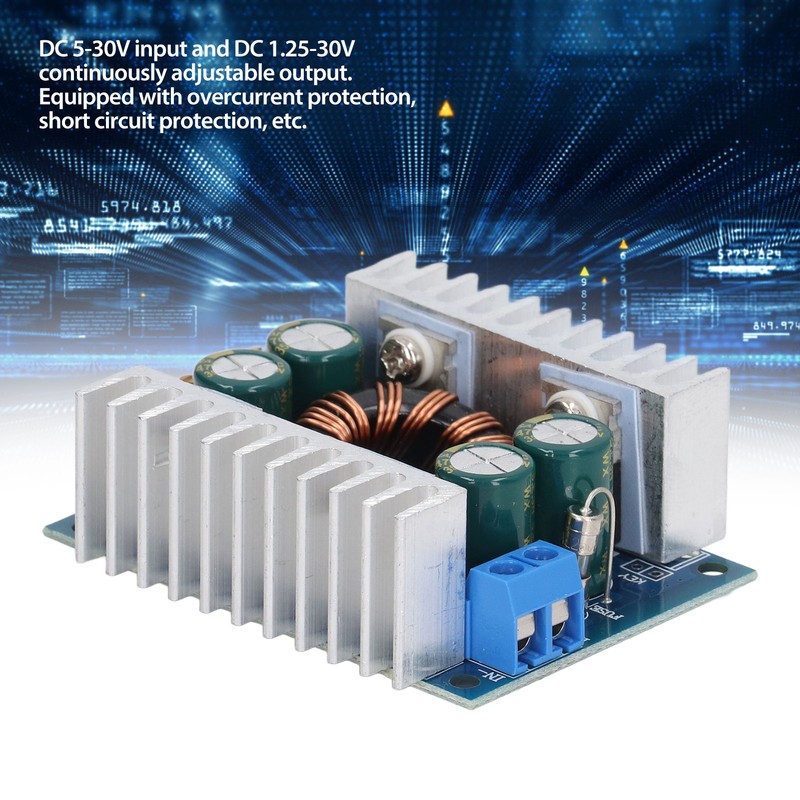 Boost Buck Converter DC 5‑30V Input to DC 1.25‑30V Output