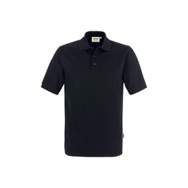 HAKRO Men's Polo Short SleevePolo Shirt - Black - Black - X-Large