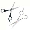 2 Tijeras Profesionales de Acero Inoxidable para Bigote y Barba
