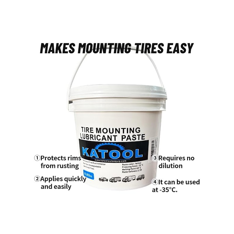 KATOOL 8.8 Lbs Tire Mounting Lubricant Paste Tire Changer Machine