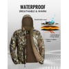 TIDEWE Hunting Clothes for Men with Face Mask, Silent Waterproof