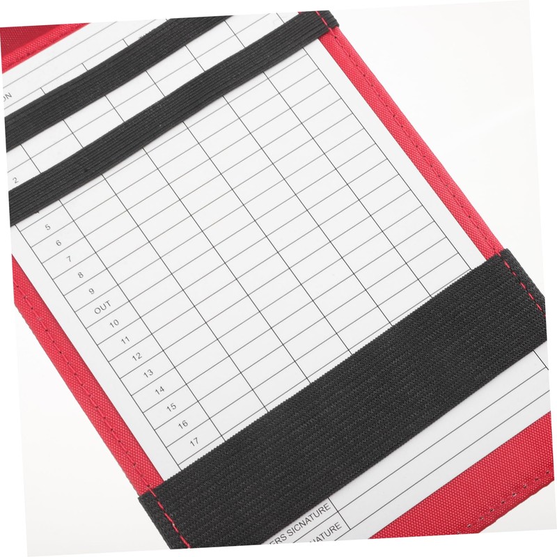 Mipcase Golf Scorebook PU Leather Holder for Golf Scorecards Durable