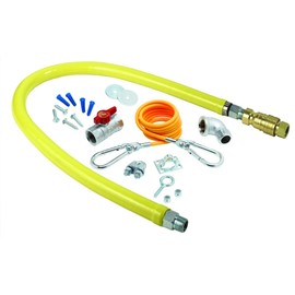 T&S Brass HG-4D-36K Gas Hose with Quick Disconnect