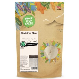 Whole Food Earth® - Chick Pea Flour 1 kg | GMO Free | High Fibre