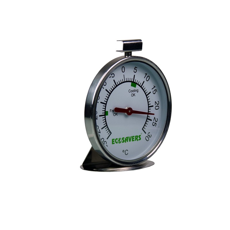 Fridge Freezer Thermometer Stainless Steel Refrigerator Temperature New