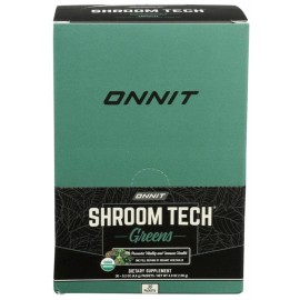 ONNIT Shroom Tech Greens Dietary Supplement 8 Box Lot-30 Packets. Total 240 Pkg.