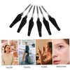 minkissy Multifunctional Eyebrow Lash Brush Set 6PCS Black Combs for