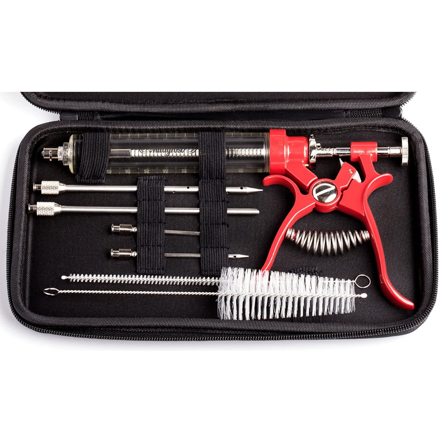 Meat Injector Marinade Gun Stainless Steel Outdoor Kit Flavor Food ...