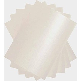 Pearl White Postcard 5x7 Card Stock x50 Sheets, 250gsm, Double Sided - Stella Crafts