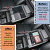 RUNROAD Upgrade Center Console Organizer Tray Compatible with Ford Explorer