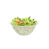 Set of 4 Clear Plastic Serving Bowl Salad | Mixing