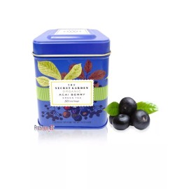 THE SECRET GARDEN USDA ORGANIC ACAI BERRY GREEN TEA  50 TEA BAGS
