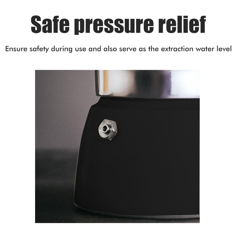 150ML/300ML Portable Aluminum Italian Style Espresso Maker Moka Pot Coffee