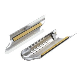 HCmotorku Motorcycle Fork Lower Leg Deflectors Shield Cover Guard Protector Fit for Harley Touring Road King Electra Glide Road Glide Street Glide 2000-2013 Chrome