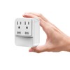 LAX Gadgets Multi-Plug Outlet - Surge Protectors Power Strip Wall