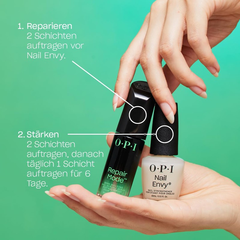 OPI Nail Envy Alpine Snow - Vegan Nail Hardener Against
