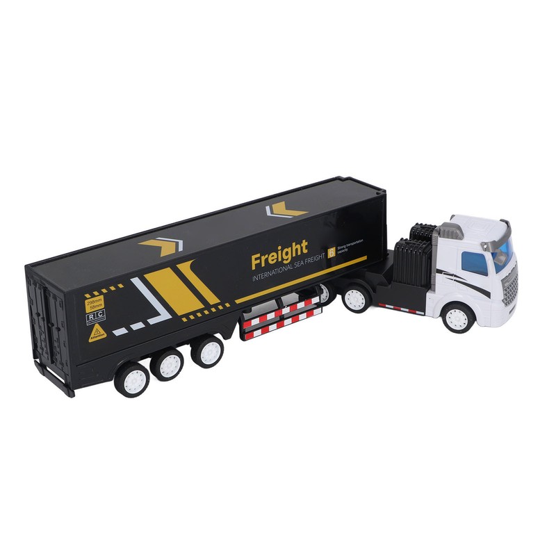 Container Truck Toy High Simulation Extended Carriage Container Trailer Model