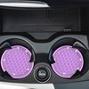 Amooca Car Cup Coaster 4 Pack Universal Non-Slip Cup Holders