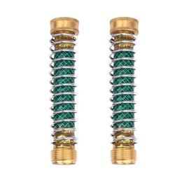 cozyou Pack of 2 Garden Hose Faucet Coupling Adapter Hose Protector