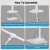 KableRika Desk Lamp Double Light: Bright Led Desk Lights for