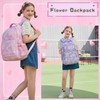 Flower Print Kids Backpack for Girls | Floral Girls Backpack
