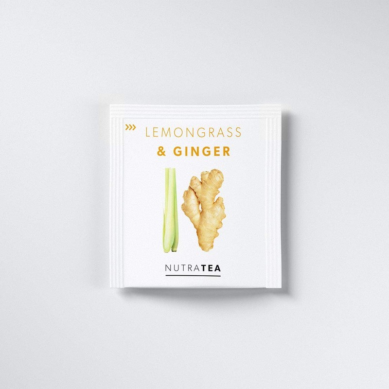 Nutra Tea - Lemongrass & Ginger Tea - 40 Tea