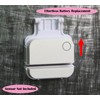Garage Door Bracket Compatible with R-ing Alarm Contact Sensors (2nd