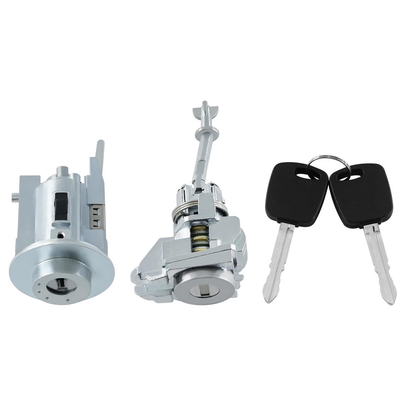 Aftermarket Ignition Lock Cylinder & Driver Door Lock Cylinder Set