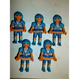 Playmobil,CUTE GIRL,LOT OF 5