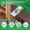 GAMESUN Portable Weighted Pool Cue Holder, chalk holder, billiard cue