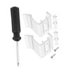 NOLITOY Rv Sliding Door Latches Plastic Latches for Rvs Campers