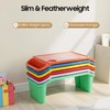 6 Pack Kids Lap Desk Tray Portable Stackable Lap Desk