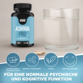 ESN Ashwa Pro 2 x 120 Capsules Ashwagandha KSM-66