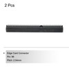 PATIKIL Card Edge Connector Black Socket Straight Connection 98 Pin
