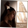 FRCOLOR Scalp Massager Comb Hair Scalp Brush Natural Horn Massage