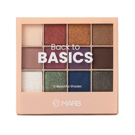 MARS 12 Shades Back to Basics Eyeshadow palette 24 g (Shade-1)