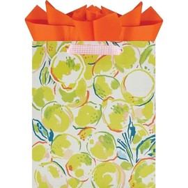 The Gift Wrap Company, Dolce Vita Lemons Medium Gift Bag