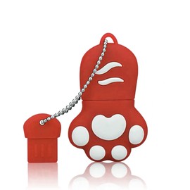 FeliSun USB 3.0 Flash Drive Cartoon Cat Paw Pen Drive High Speed Real Capacity 64GB Download Storage USB Stick Pendrive