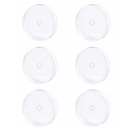 Bloomfall 7MM 6PCS Clear Piercing Disc For Piercing Bump,Pressure Silicone Earrings For Keloids Healing Pads Belly Button Piercing Kit