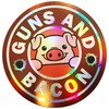 Reflective Guns and Bacon 2A Second Amendment Gun Rights NRA
