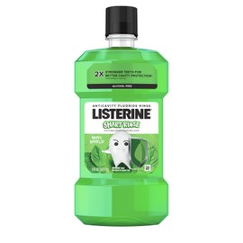 Pharmapacks Listerine Smart Rinse Kids Fluoride Anticavity Mouthwash, Mint Shield Flavor,