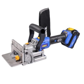 Steel Force BJ184 Wood Biscuit Plate Joiner 4" Brushless Cordless with 20V 5.0Ah Battery and Charger