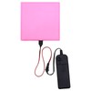 jose2015 Electroluminescent Panel 10x10CM,Cuttable DIY Electroluminescent El Panel Light,3 Modes