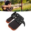 Archery Finger Guard Adjustable Finger Guard Black Protective Gear for
