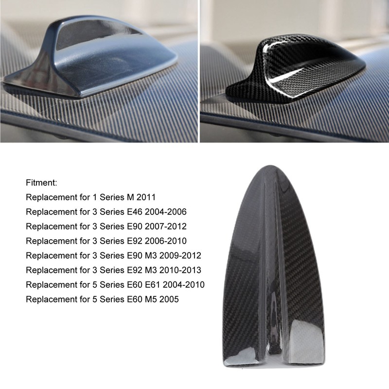 180mm Car Roof Antenna Cover Shark Fin Aerial Trim Cap