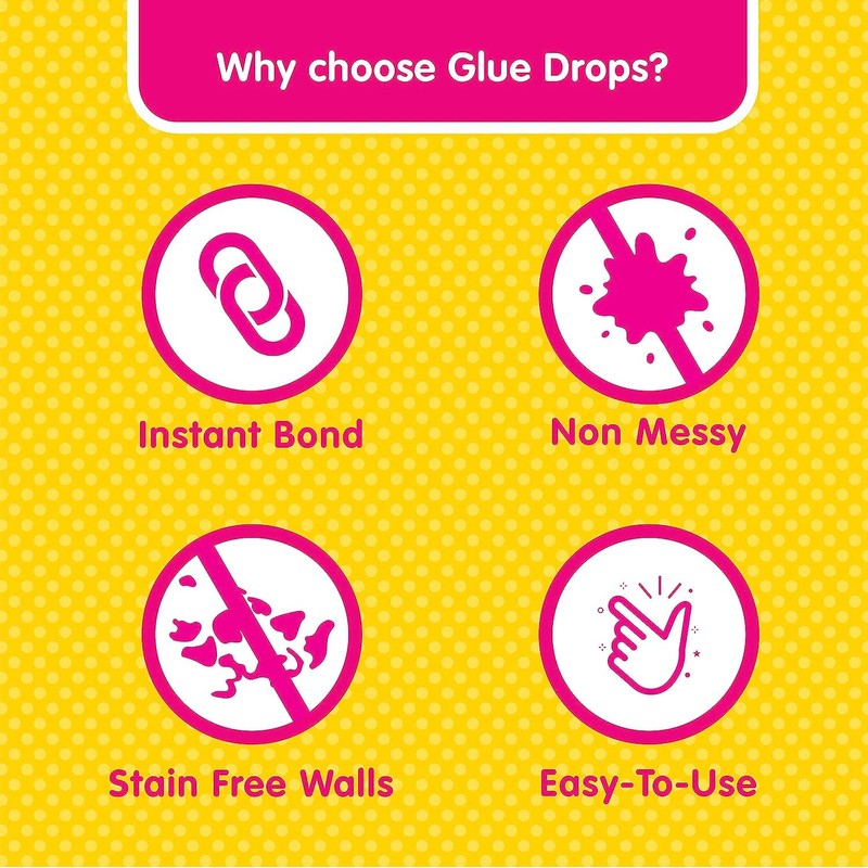 Fevicol Glue drops for instant and non messy, easy to