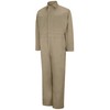 Red Kap Men's Size Overall, Khaki, 38 Tall